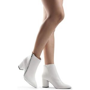 Womens Cinco Zipper Pointy Toe Chunky Heel Ankle Bootie Boots 7.5